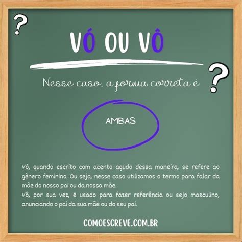 vo ou vô.